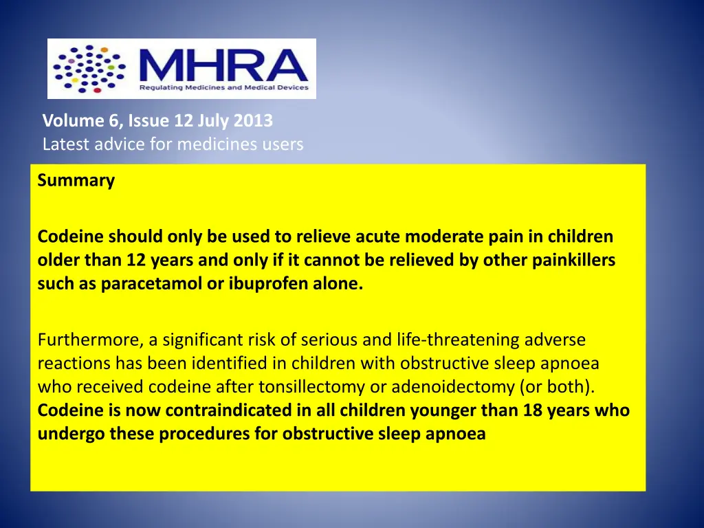 volume 6 issue 12 july 2013 latest advice