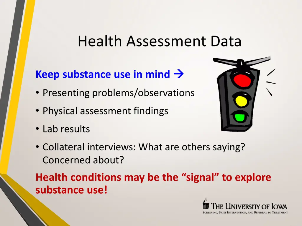 health assessment data