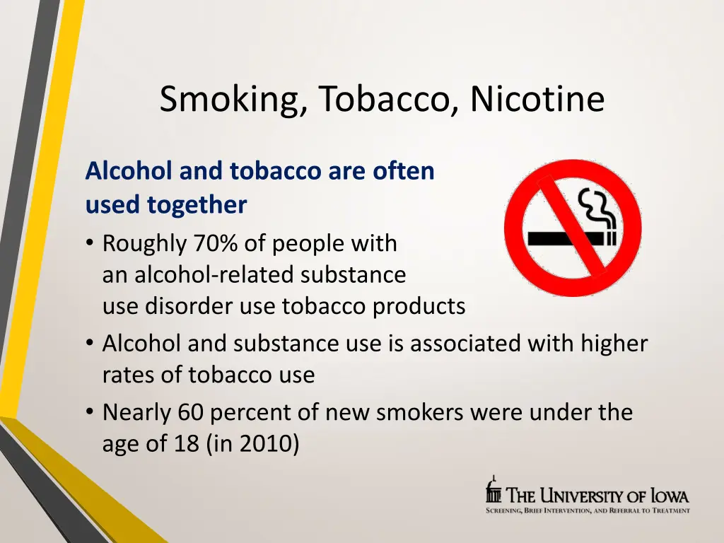 smoking tobacco nicotine