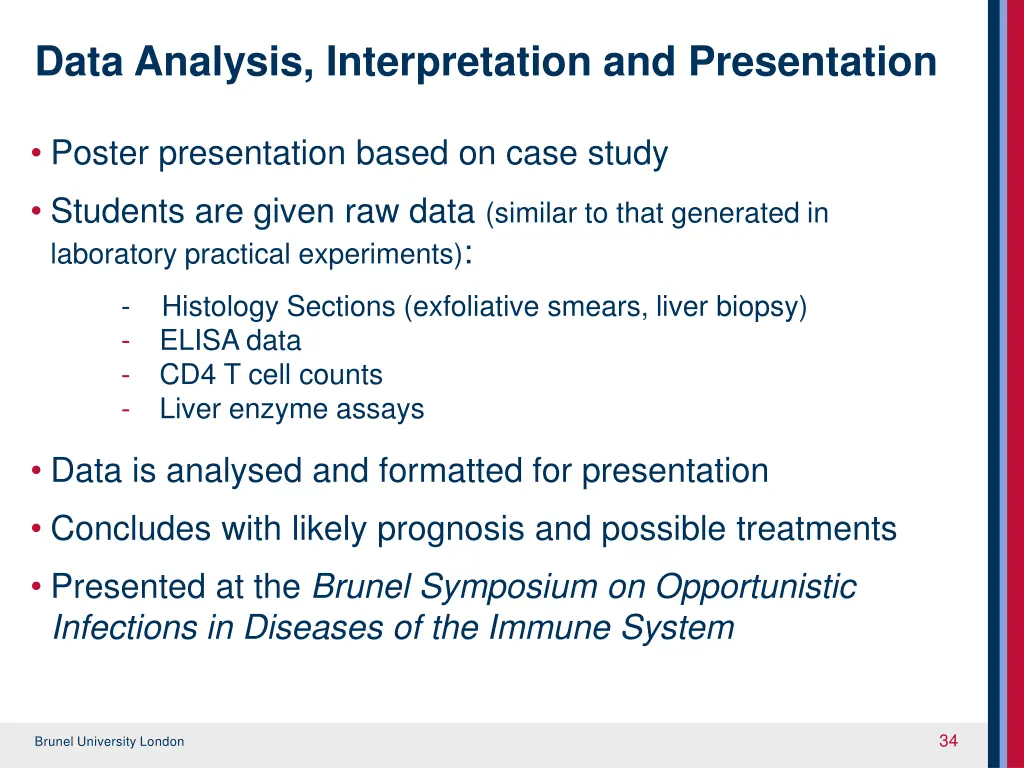 data analysis interpretation and presentation