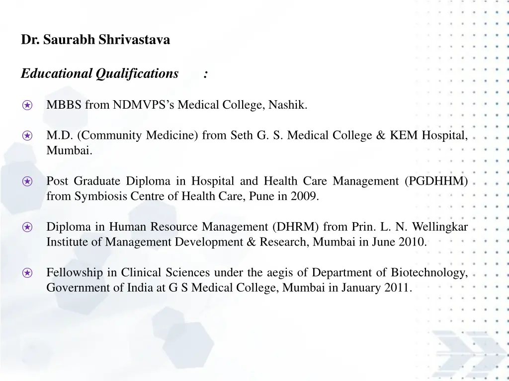 dr saurabh shrivastava