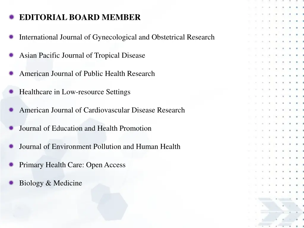 editorialboard member