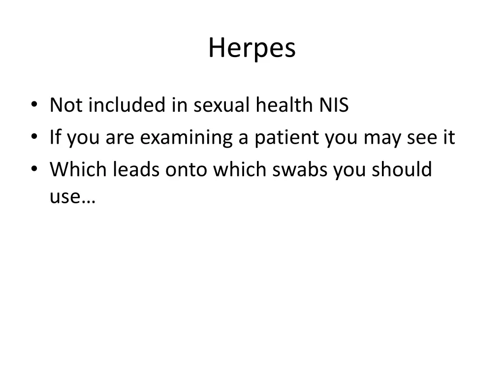 herpes