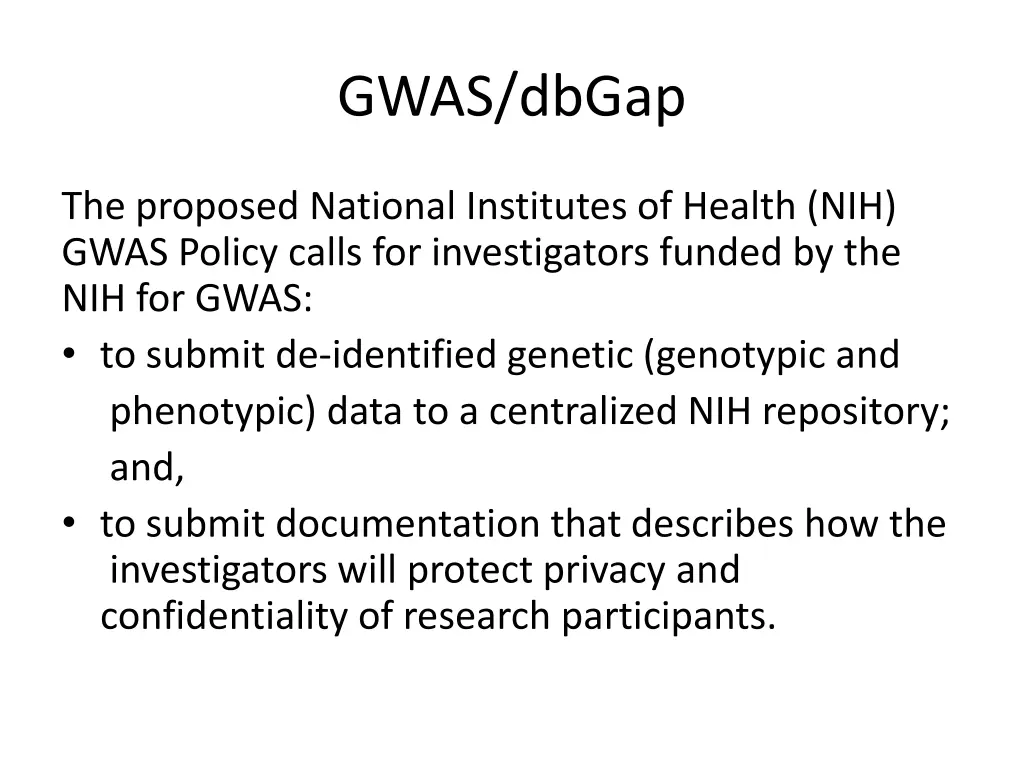gwas dbgap