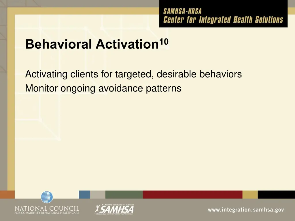 behavioral activation 10