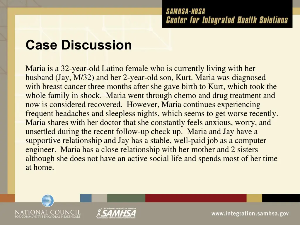 case discussion