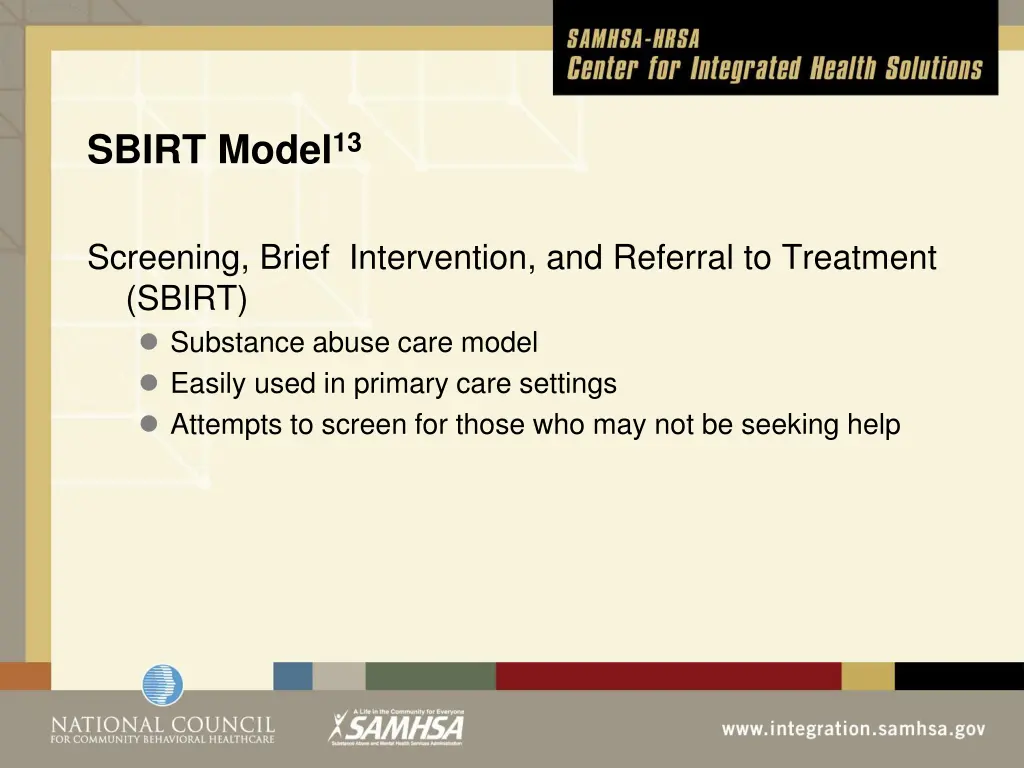 sbirt model 13