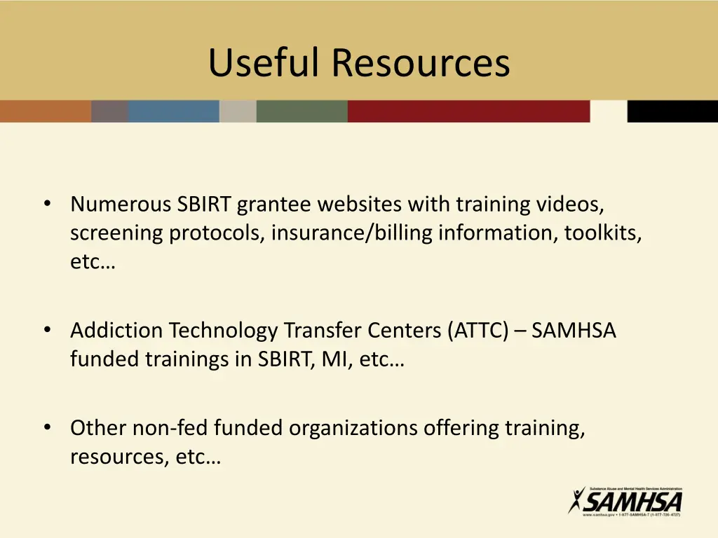 useful resources
