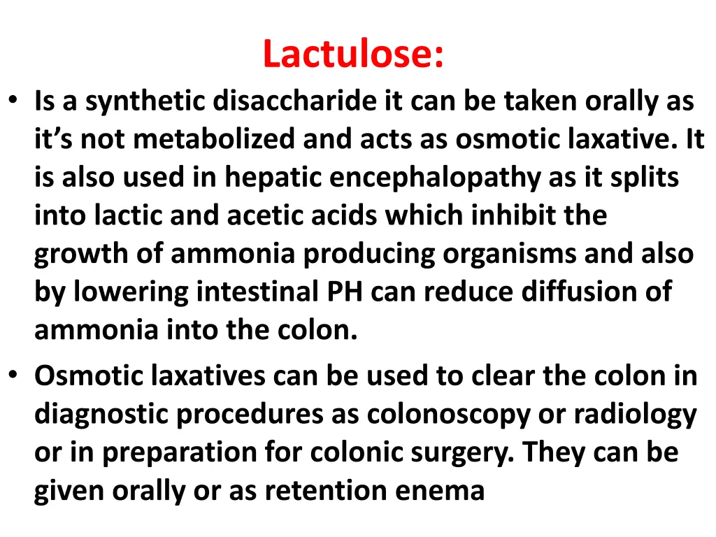 lactulose