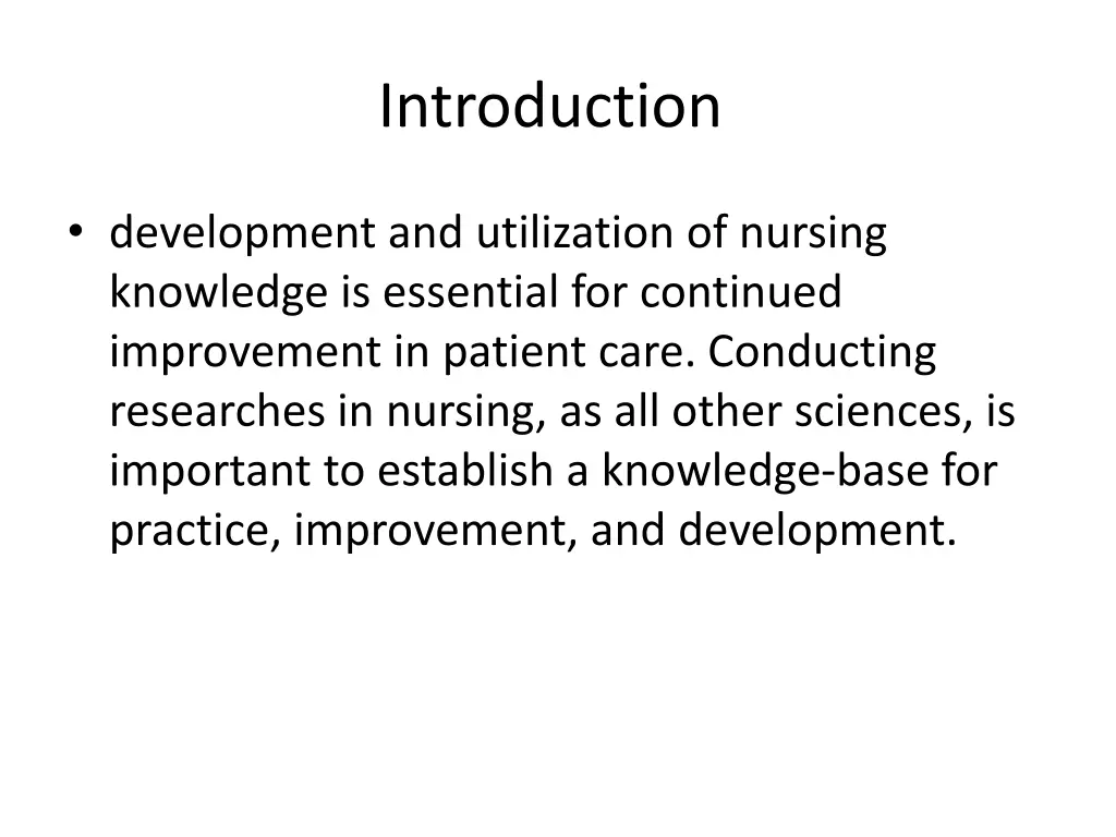 introduction