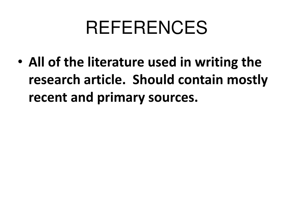 references