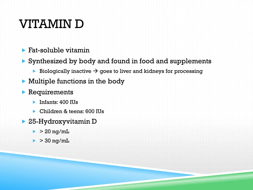 vitamin d 1