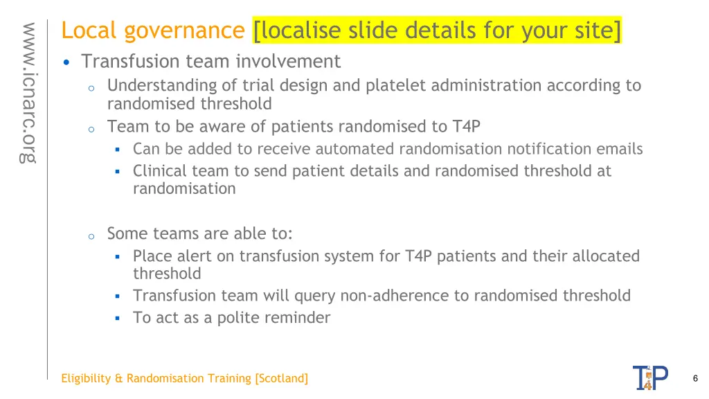 local governance localise slide details for your