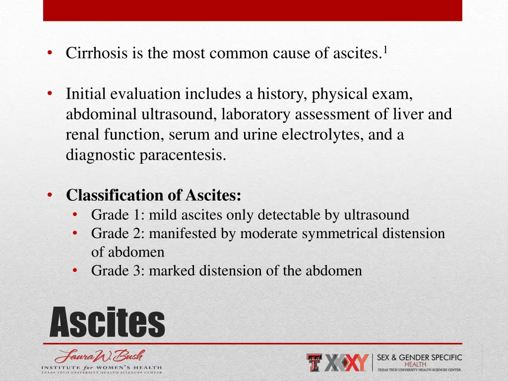 cirrhosis is the most common cause of ascites 1