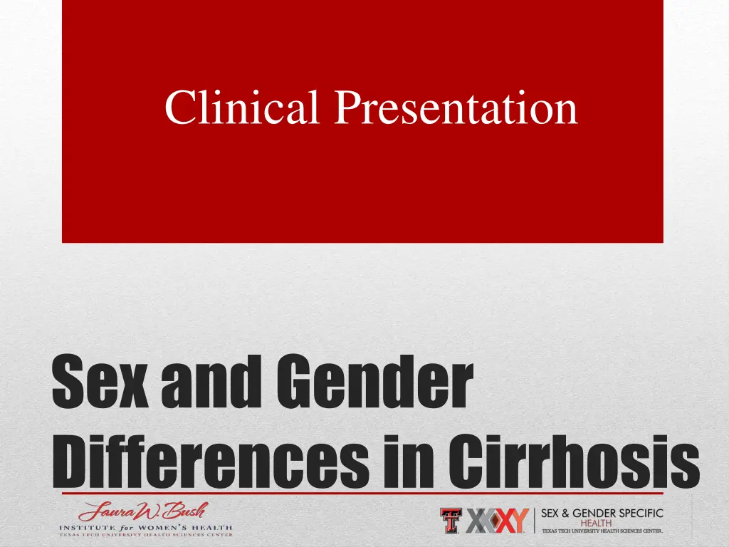 clinical presentation