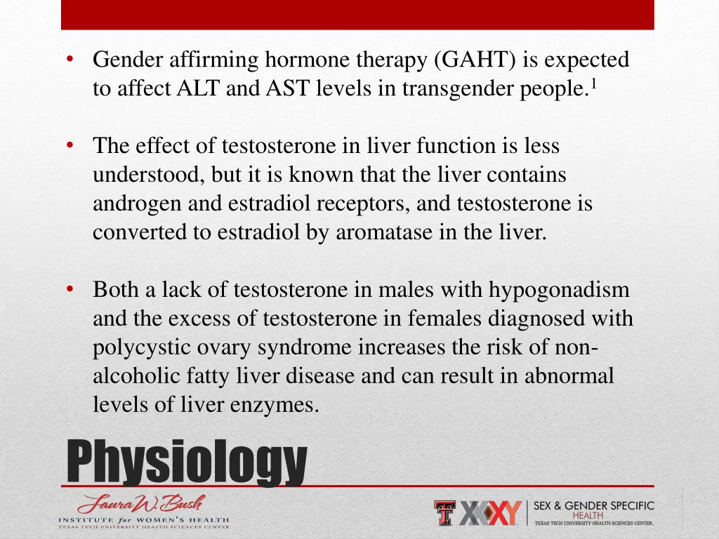 gender affirming hormone therapy gaht is expected