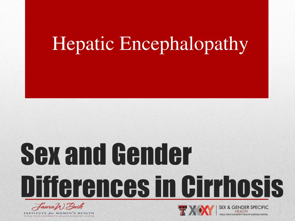 hepatic encephalopathy