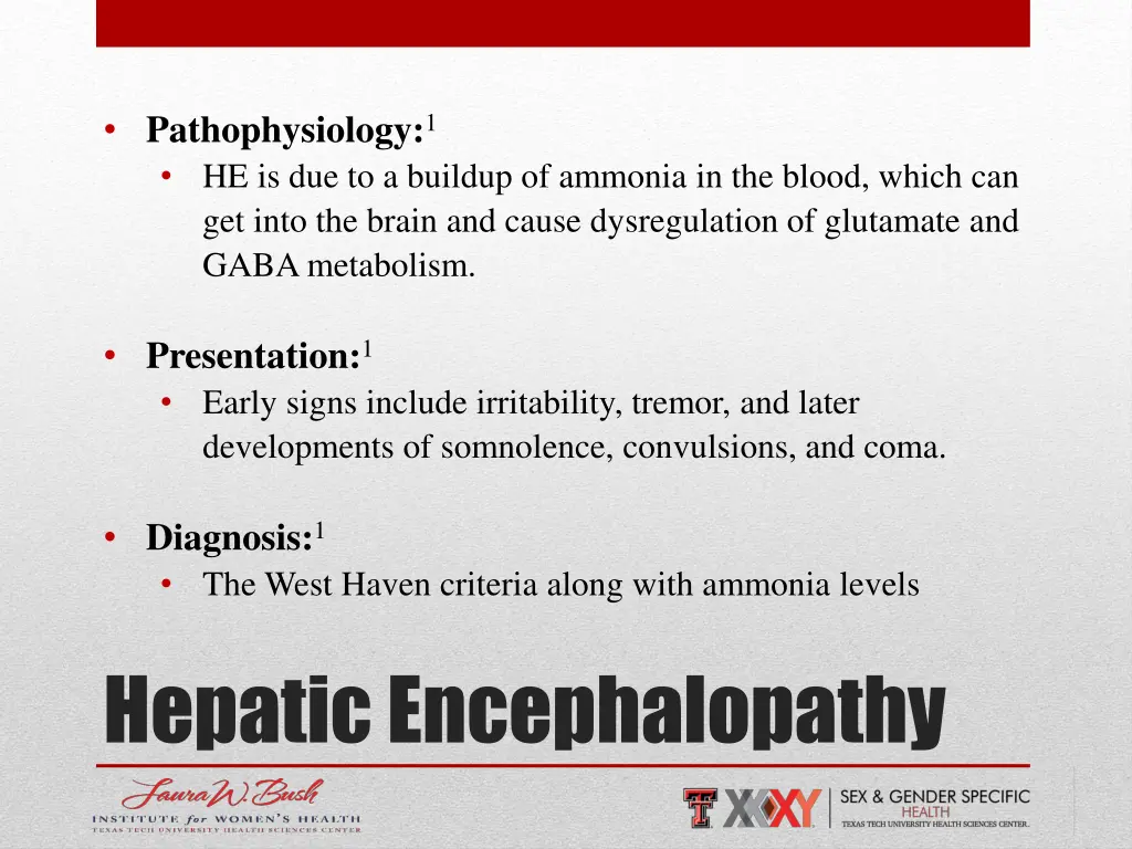 pathophysiology 1 he is due to a buildup