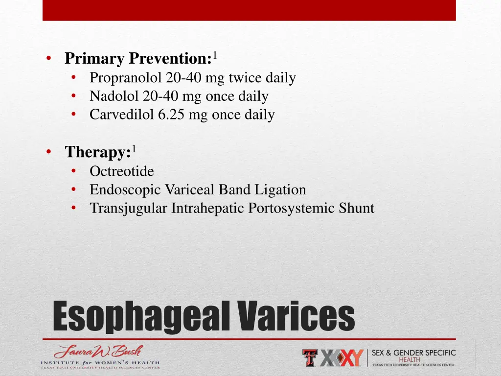 primary prevention 1 propranolol 20 40 mg twice