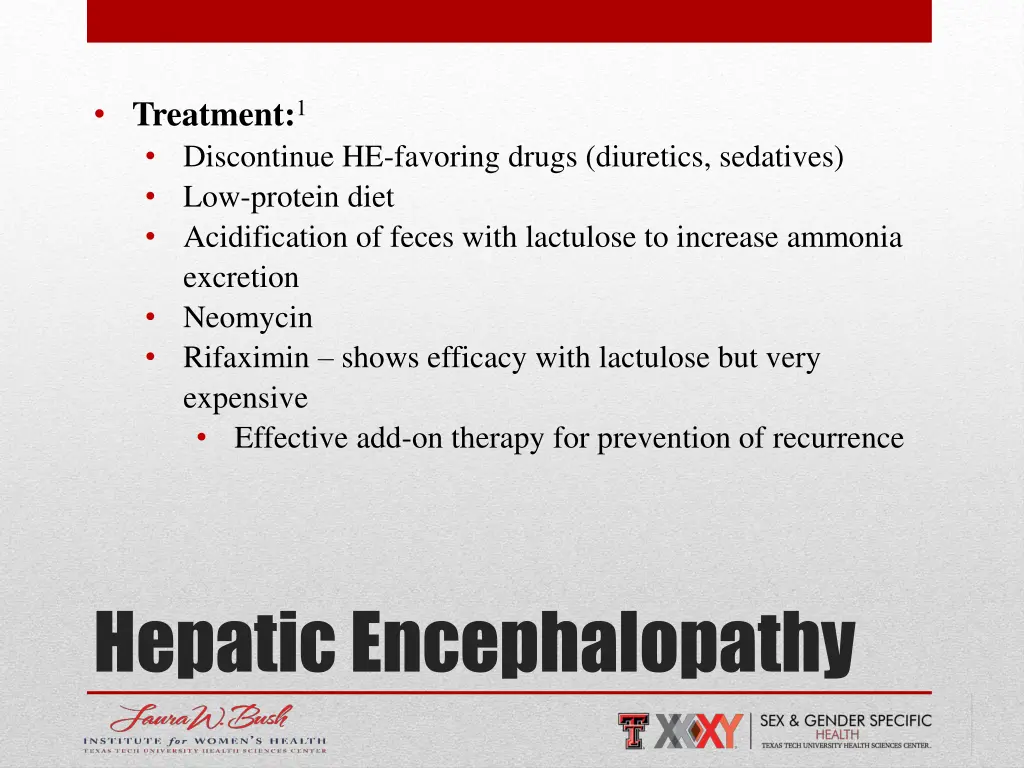 treatment 1 discontinue he favoring drugs