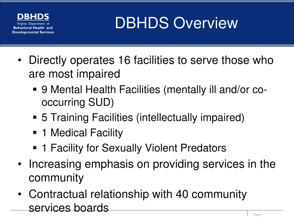 dbhds virginia department of behavioral health 2