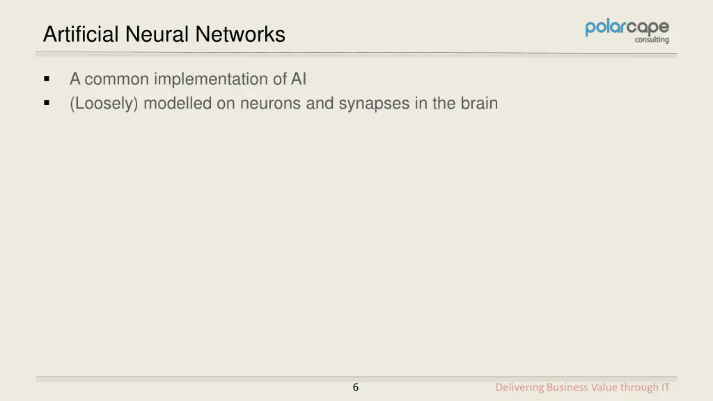 artificial neural networks