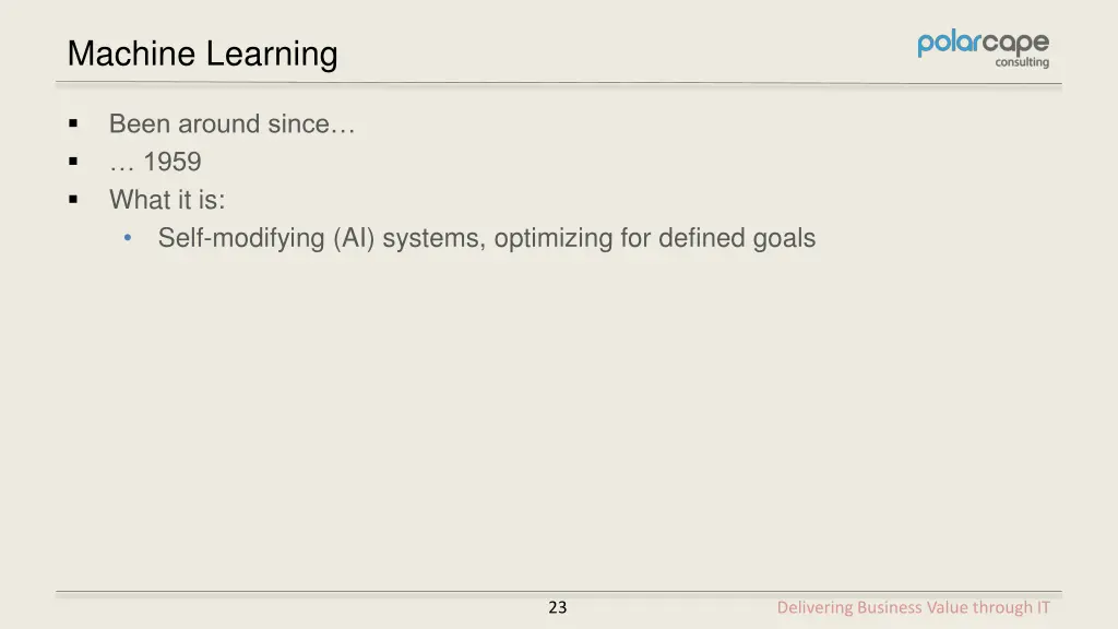 machine learning 1