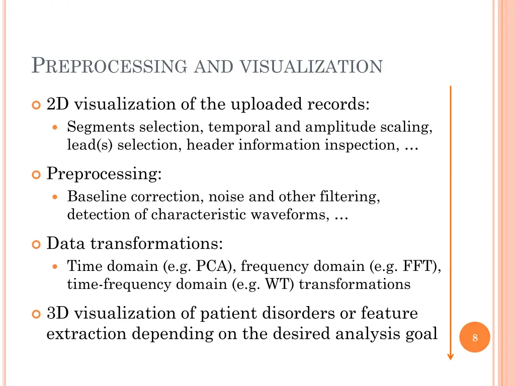 p reprocessing and visualization