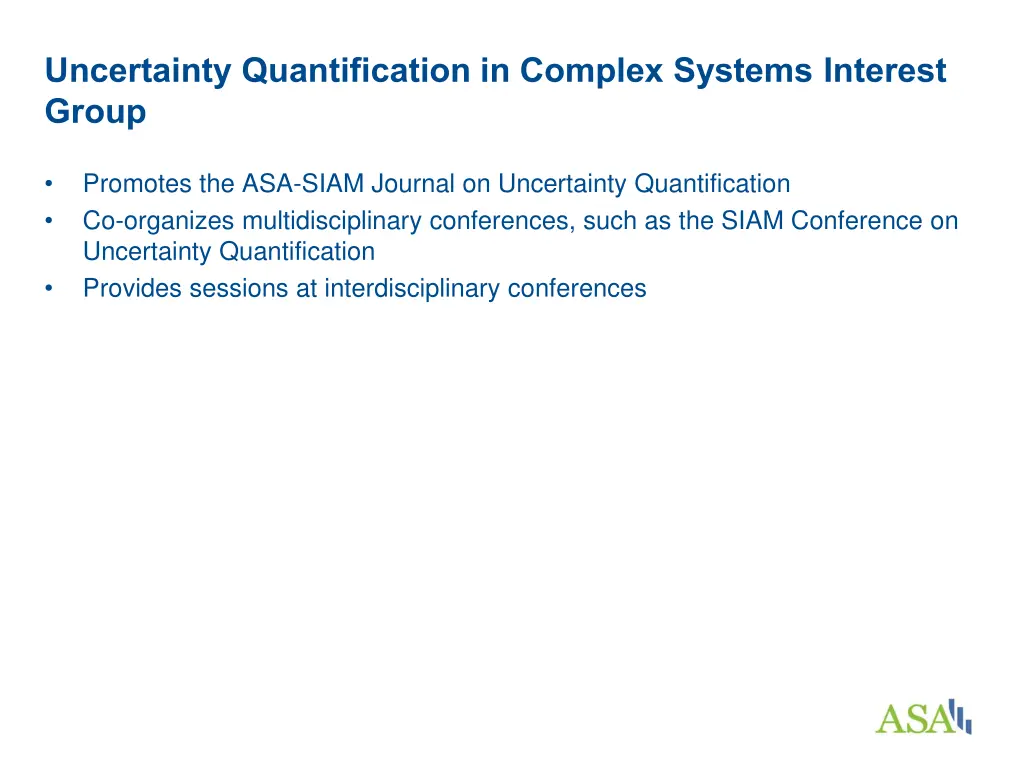 uncertainty quantification in complex systems
