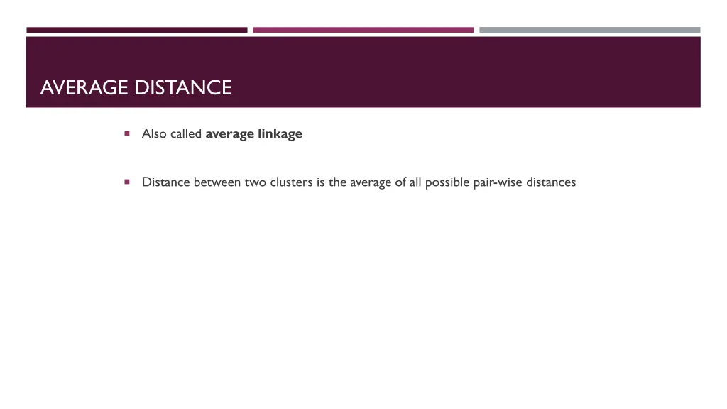 average distance