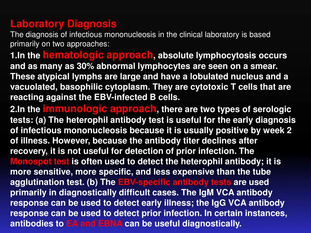 laboratory diagnosis the diagnosis of infectious