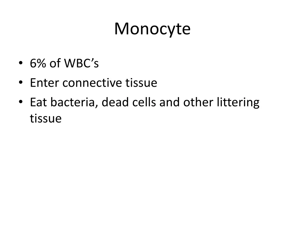 monocyte