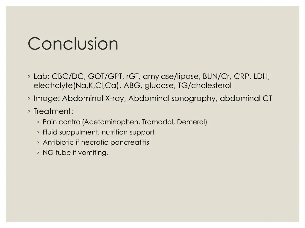 conclusion