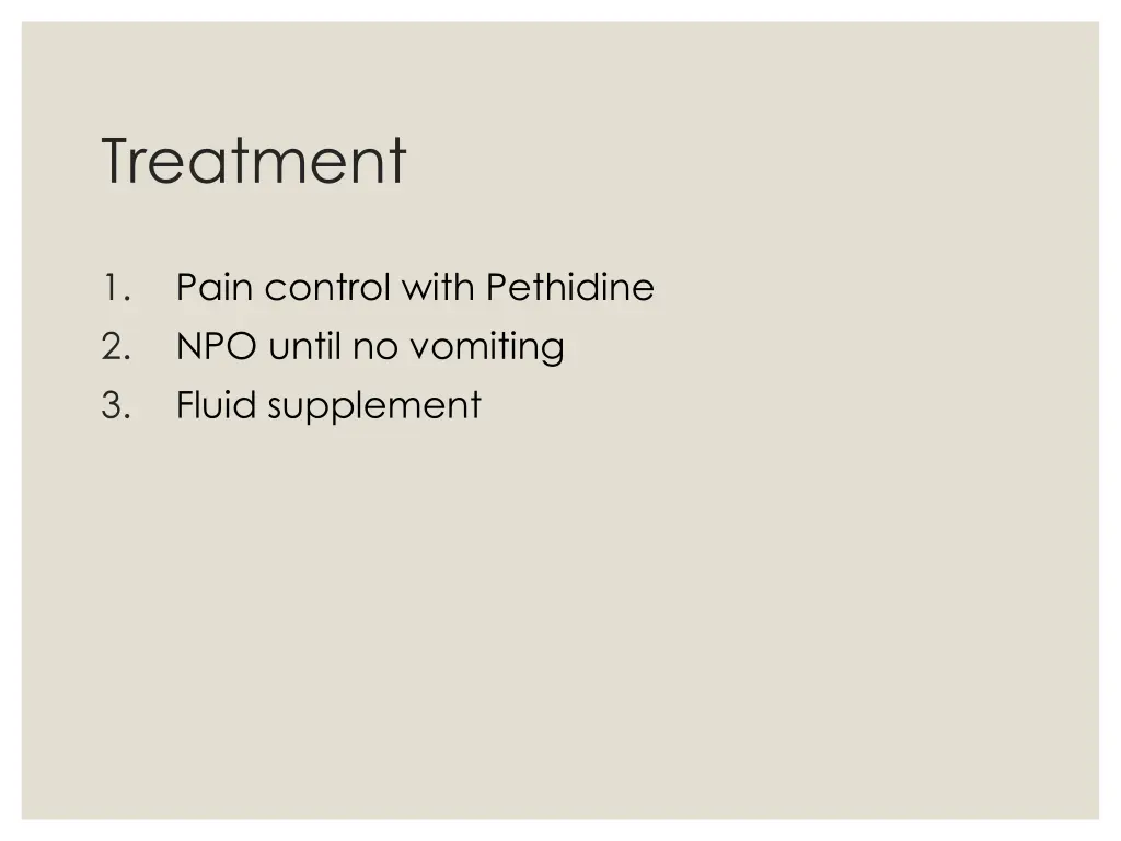 treatment