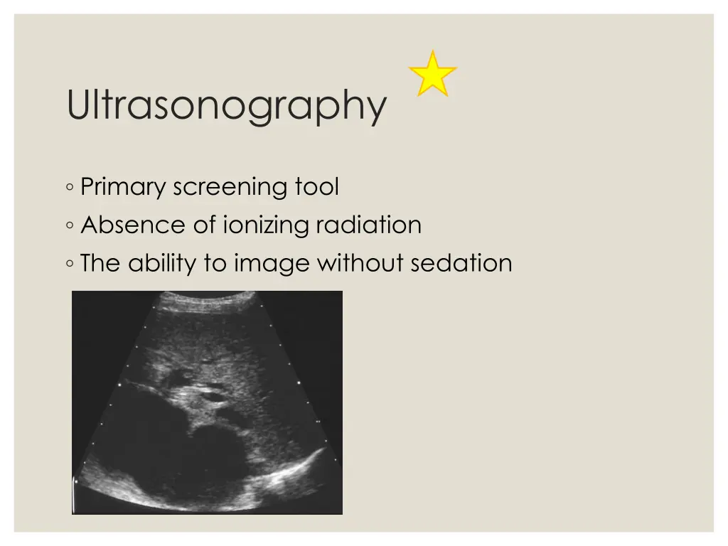 ultrasonography