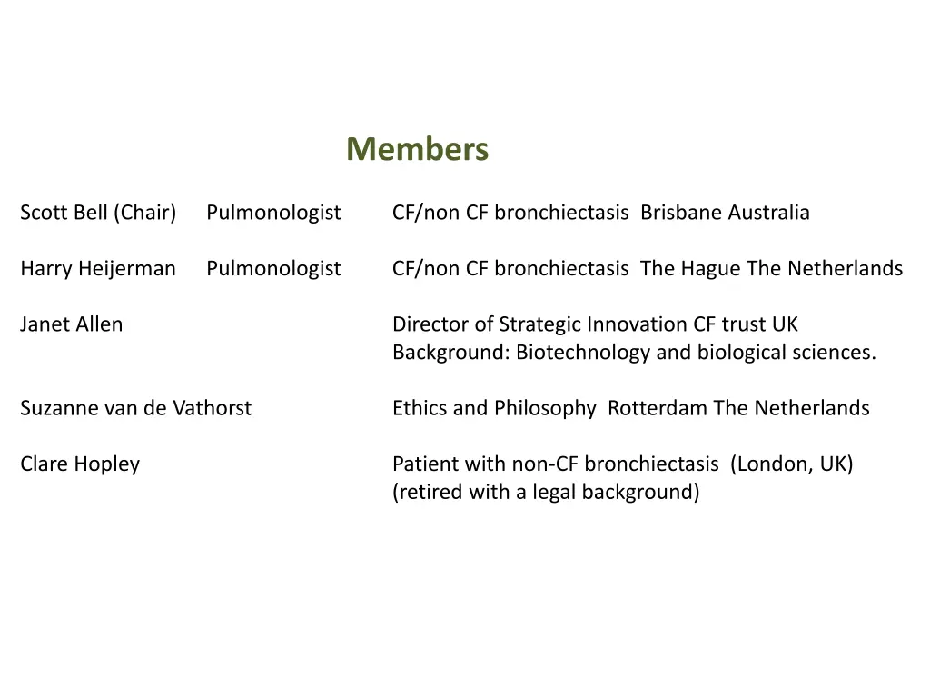 members
