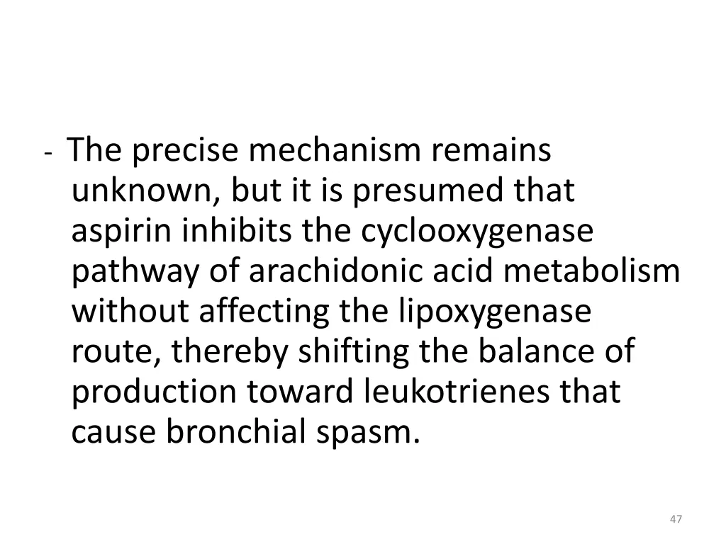 the precise mechanism remains unknown