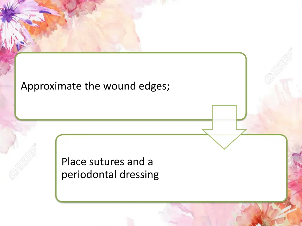 approximate the wound edges