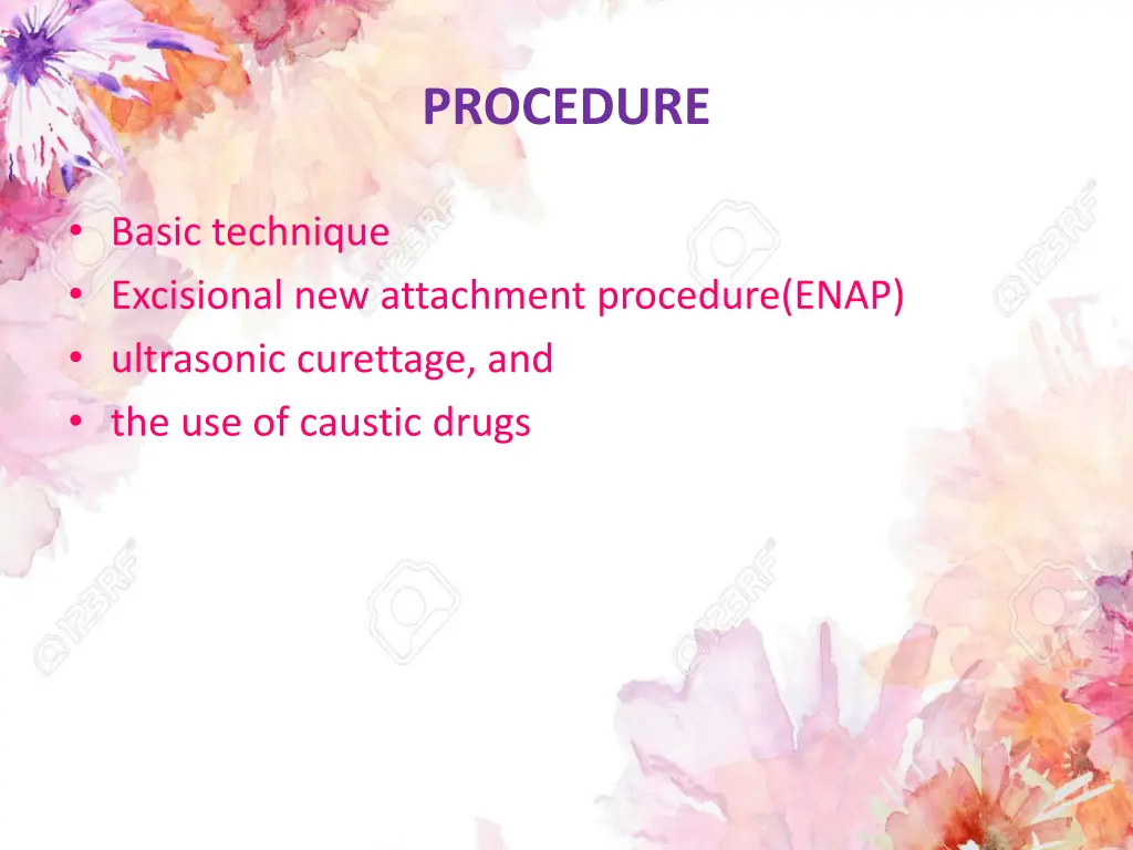 procedure