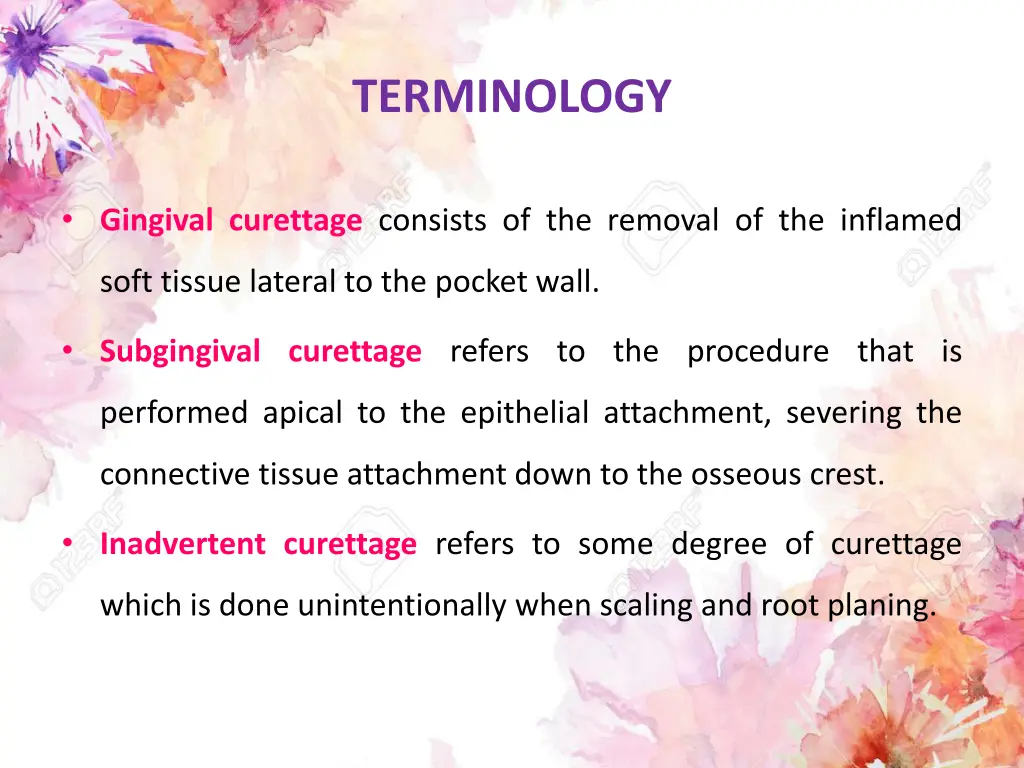 terminology