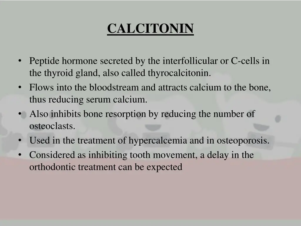 calcitonin