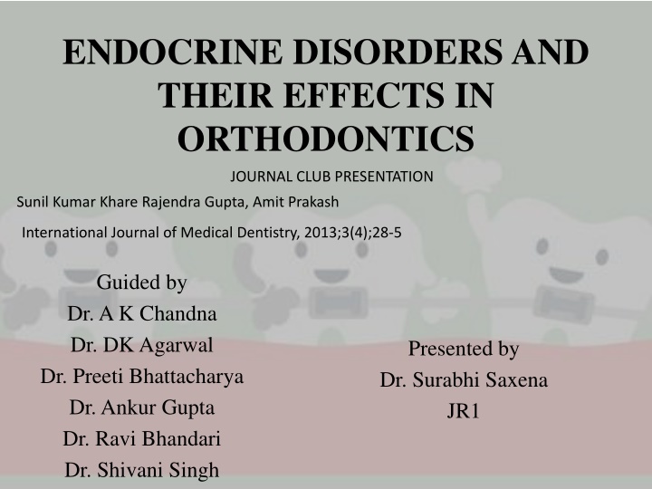 endocrine disorders and their effects