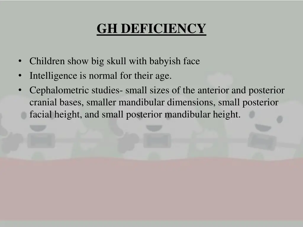 gh deficiency
