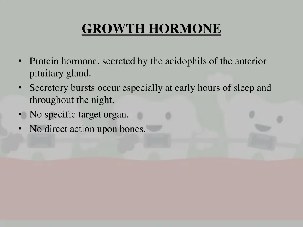 growth hormone