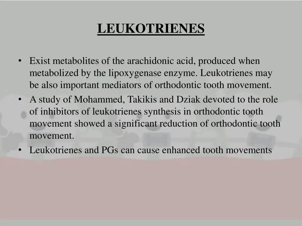 leukotrienes