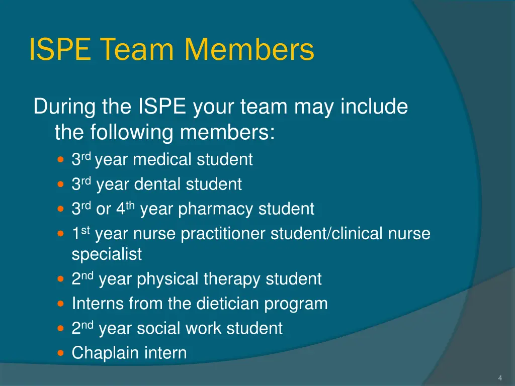ispe team members