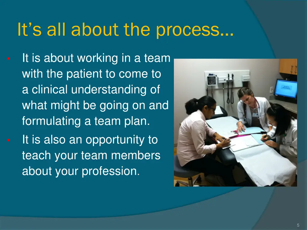 it s all about the process