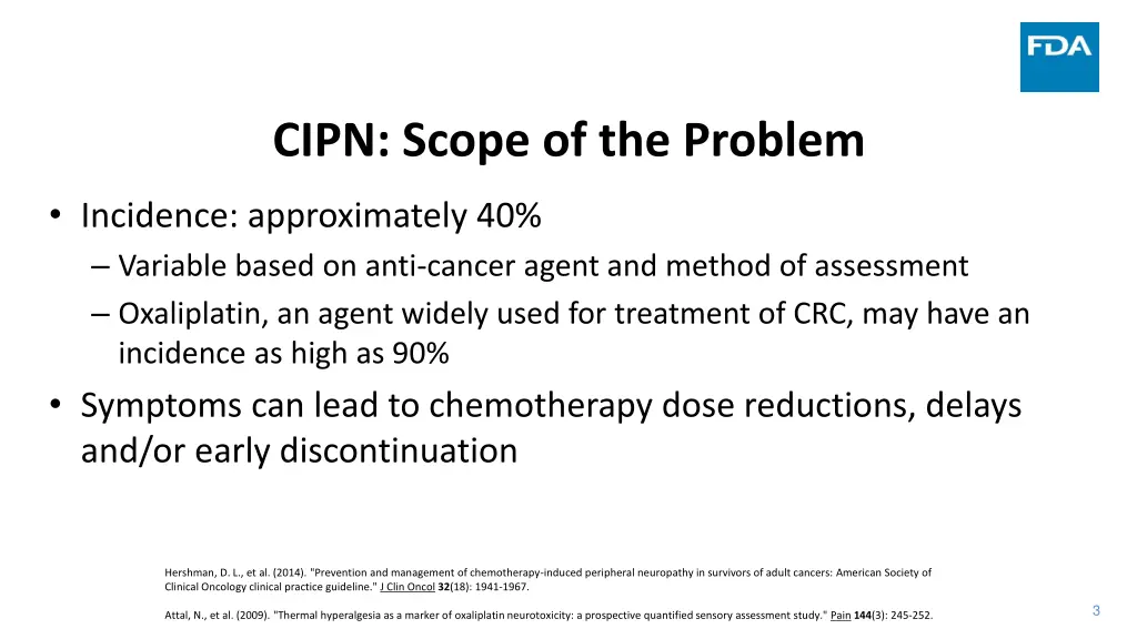 cipn scope of the problem