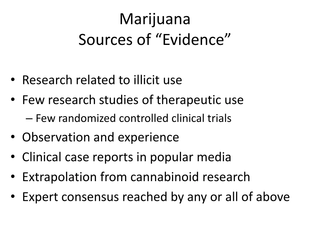 marijuana