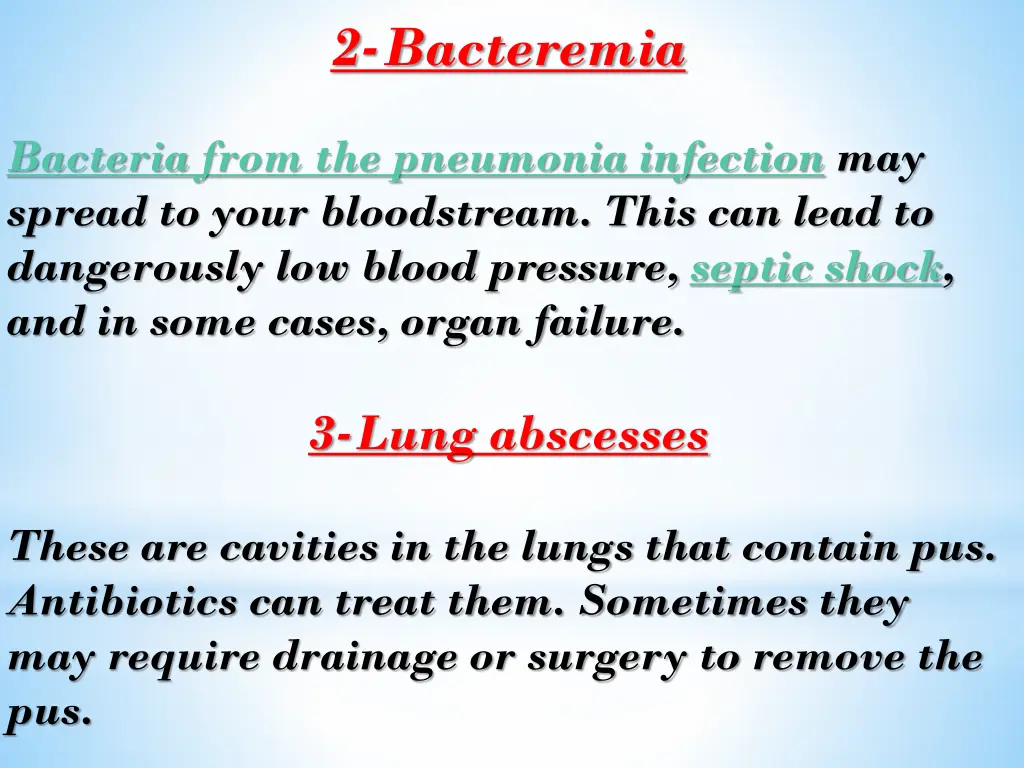 2 bacteremia